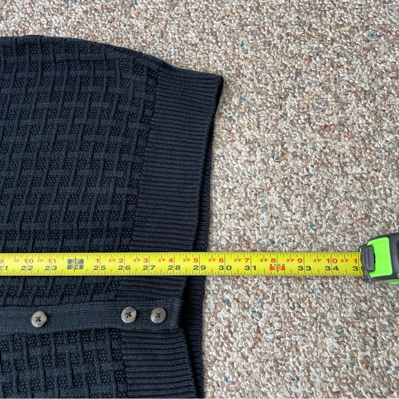 VTG 90s Wake Forest Football Jeep Aloha Bowl Christmas Cardigan Sweater Vest 2XL - Picture 8 of 8